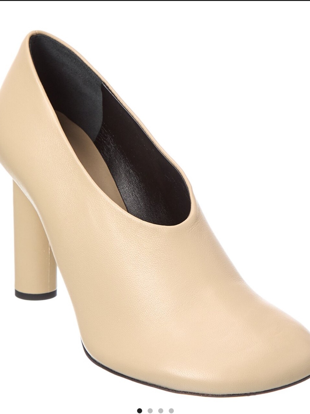 Women's PROENZA SCHOULER Glove Leather Heels Bone/Beige Sz 40 US 8.5 Italy